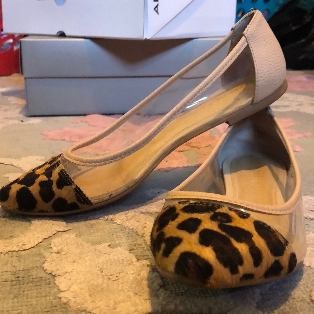Oneself Brand Cheetah & Light Pink Flats
